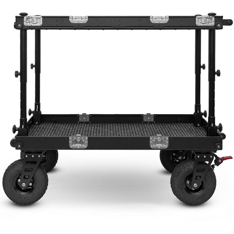 adicam MAX+ Film Cart with Height Adjustable Legs (Premium 10" Wheels, Silver Latches, 551 lb Load Capacity)