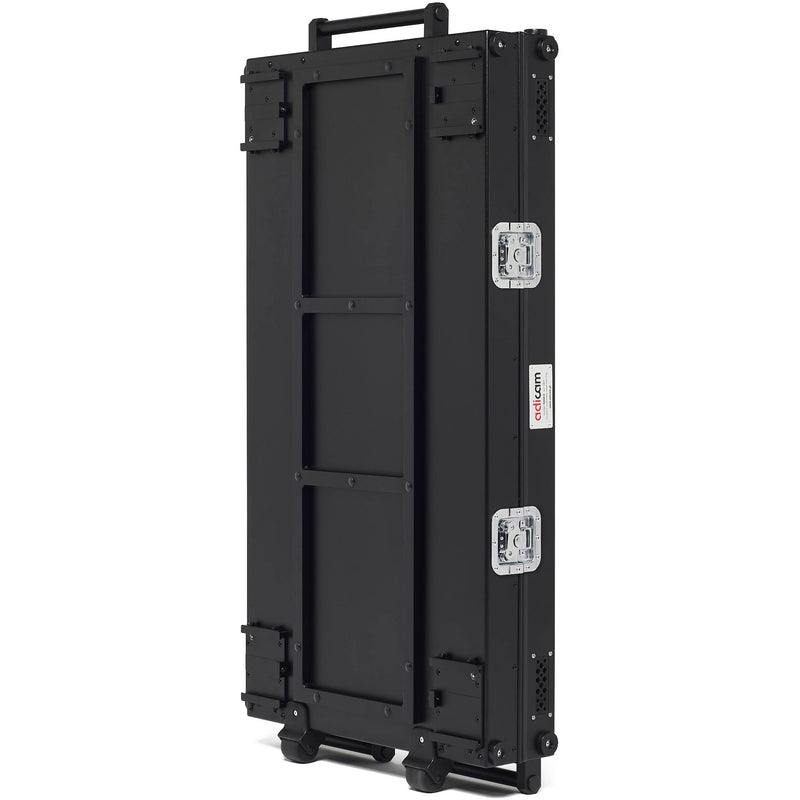 adicam MAX+ Film Cart with Height Adjustable Legs (Premium 10" Wheels, Silver Latches, 551 lb Load Capacity)