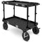 adicam MAX+ Film Cart with Height Adjustable Legs (10" Wheels, Silver Latches, 551 lb Load Capacity)