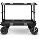adicam MAX+ Film Cart with Height Adjustable Legs (10" Wheels, Silver Latches, 551 lb Load Capacity)