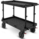 adicam MAX+ Film Cart with Height Adjustable Legs (Premium 9" Wheels, Black Latches, 551 lb Load Capacity)