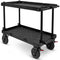 adicam MAX+ Film Cart with Standard Legs (Premium 9" Wheels, Black Latches, 551 lb Load Capacity)