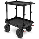 adicam MINI Film Cart with Height Adjustable Legs (Premium 10" Wheels, Black Latches, 331 lb Load Capacity)