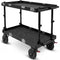 adicam MAX+ Film Cart with Height Adjustable Legs (Premium 9" Wheels, Silver Latches, 551 lb Load Capacity)