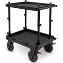 adicam MINI Film Cart with Height Adjustable Legs (Premium 9" Wheels, Black Latches, 331 lb Load Capacity)