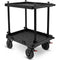adicam MINI Film Cart with Standard Legs (Premium 9" Wheels, Black Latches, 331 lb Load Capacity)