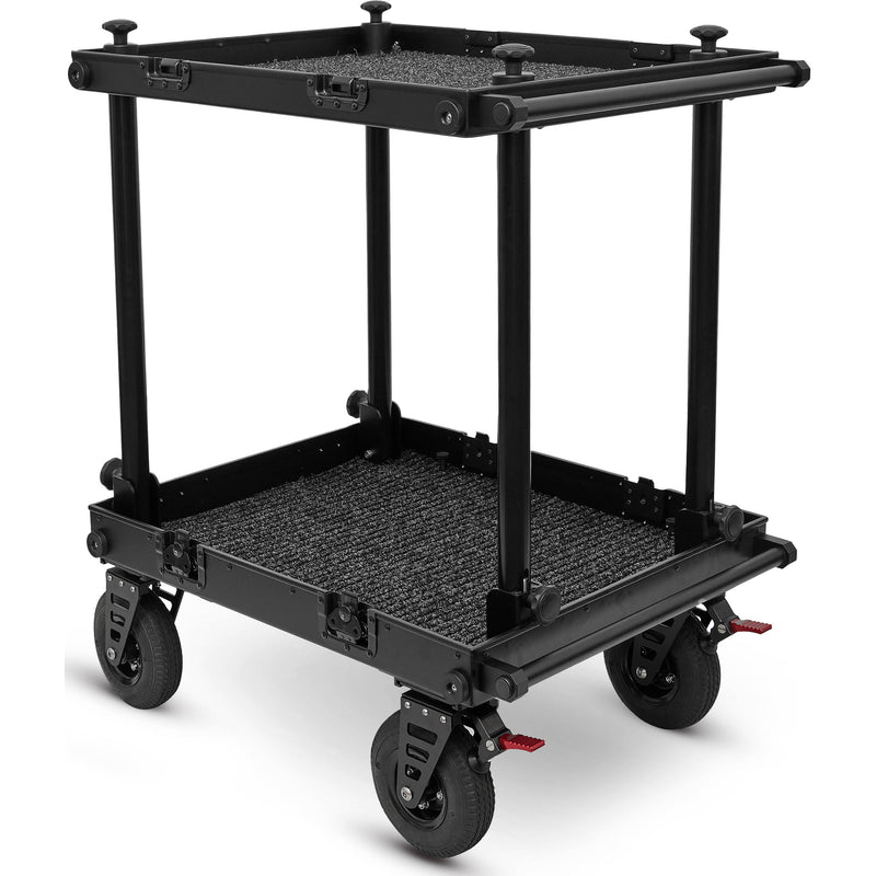 adicam MINI Film Cart with Standard Legs (Premium 9" Wheels, Black Latches, 331 lb Load Capacity)