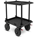 adicam MINI Film Cart with Standard Legs (Premium 10" Wheels, Black Latches, 331 lb Load Capacity)