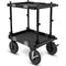 adicam MINI Film Cart with Height Adjustable Legs (10" Wheels, Silver Latches, 331 lb Load Capacity)