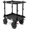 adicam MINI Film Cart with Height Adjustable Legs (Premium 10" Wheels, Silver Latches, 331 lb Load Capacity)