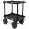 adicam MINI Film Cart with Standard Legs (Premium 10" Wheels, Silver Latches, 331 lb Load Capacity)