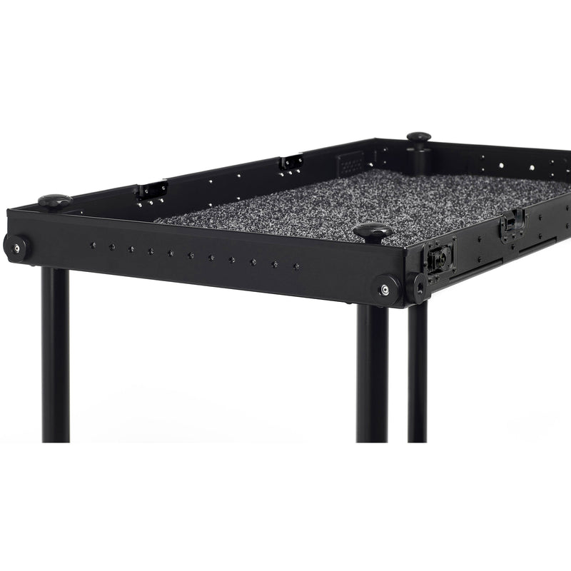 adicam MAX+ Film Cart with Height Adjustable Legs (Premium 9" Wheels, Black Latches, 551 lb Load Capacity)