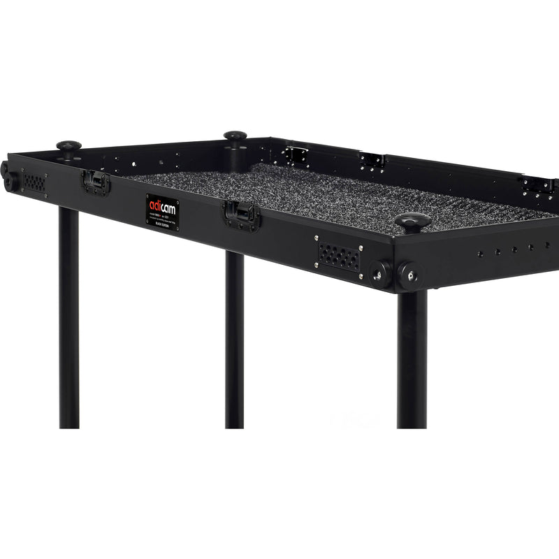 adicam MAX+ Film Cart with Standard Legs (Premium 9" Wheels, Black Latches, 551 lb Load Capacity)