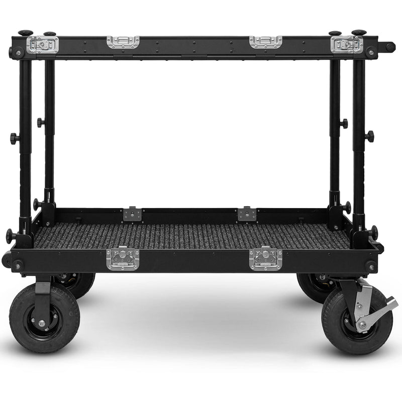 adicam MAX+ Film Cart with Height Adjustable Legs (9" Wheels, Silver Latches, 551 lb Load Capacity)