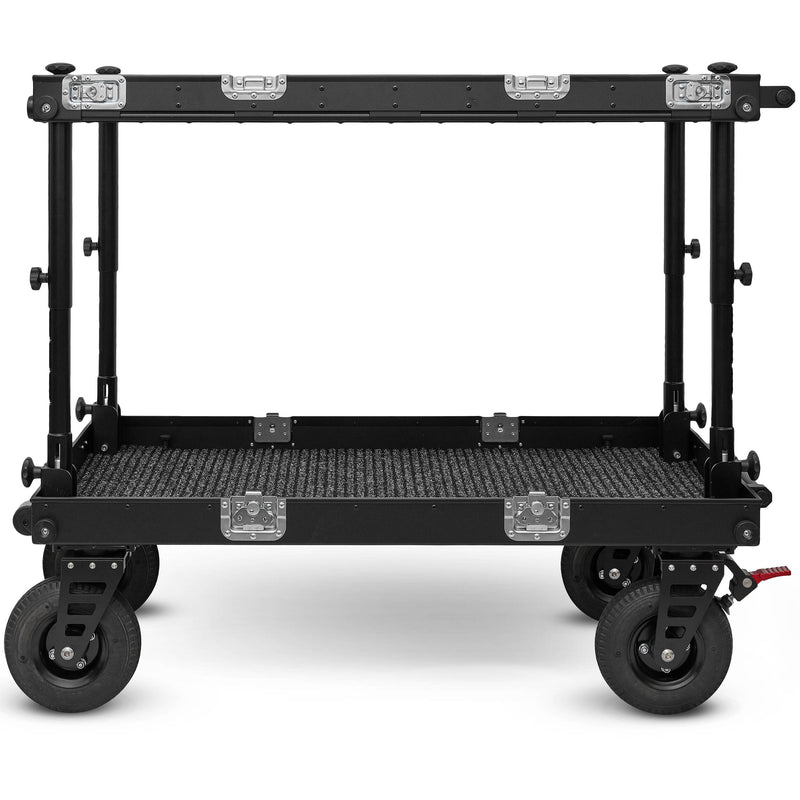 adicam MAX+ Film Cart with Height Adjustable Legs (Premium 9" Wheels, Silver Latches, 551 lb Load Capacity)