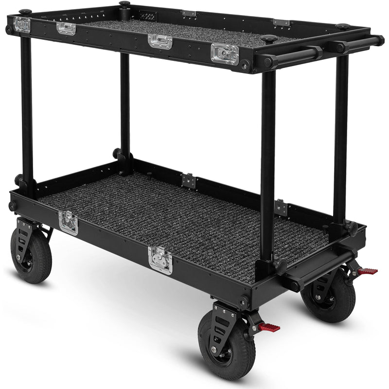 adicam MAX+ Film Cart with Standard Legs (Premium 9" Wheels, Silver Latches, 551 lb Load Capacity)