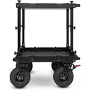 adicam MINI Film Cart with Height Adjustable Legs (Premium 10" Wheels, Black Latches, 331 lb Load Capacity)