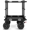 adicam MINI Film Cart with Height Adjustable Legs (Premium 10" Wheels, Silver Latches, 331 lb Load Capacity)