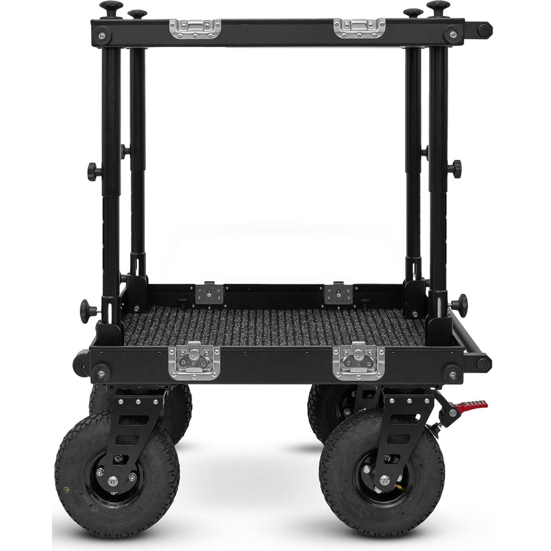 adicam MINI Film Cart with Height Adjustable Legs (Premium 10" Wheels, Silver Latches, 331 lb Load Capacity)