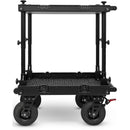 adicam MINI Film Cart with Height Adjustable Legs (Premium 9" Wheels, Black Latches, 331 lb Load Capacity)