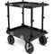 adicam MINI Film Cart with Height Adjustable Legs (9" Wheels, Silver Latches, 331 lb Load Capacity)