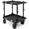 adicam MINI Film Cart with Height Adjustable Legs (Premium 9" Wheels, Silver Latches, 331 lb Load Capacity)