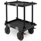 adicam MINI Film Cart with Standard Legs (Premium 9" Wheels, Silver Latches, 331 lb Load Capacity)