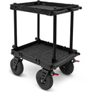 adicam MINI+ Film Cart with Standard Legs (Premium 10" Wheels, Black Latches, 331 lb Load Capacity)