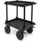 adicam MINI+ Film Cart with Standard Legs (Premium 10" Wheels, Black Latches, 331 lb Load Capacity)