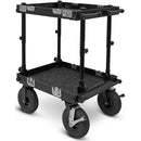 adicam MINI+ Film Cart with Height Adjustable Legs (10" Wheels, Silver Latches, 331 lb Load Capacity)
