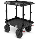 adicam MINI+ Film Cart with Height Adjustable Legs (Premium 10" Wheels, Silver Latches, 331 lb Load Capacity)