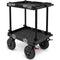 adicam MINI+ Film Cart with Standard Legs (Premium 10" Wheels, Silver Latches, 331 lb Load Capacity)