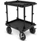 adicam MINI+ Film Cart with Height Adjustable Legs (Premium 9" Wheels, Black Latches, 331 lb Load Capacity)