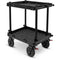 adicam MINI+ Film Cart with Standard Legs (Premium 9" Wheels, Black Latches, 331 lb Load Capacity)