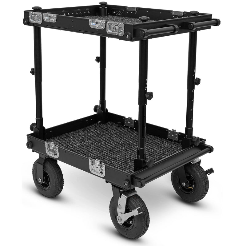 adicam MINI+ Film Cart with Height Adjustable Legs (9" Wheels, Silver Latches, 331 lb Load Capacity)