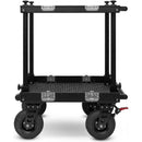 adicam MINI Film Cart with Standard Legs (Premium 9" Wheels, Silver Latches, 331 lb Load Capacity)
