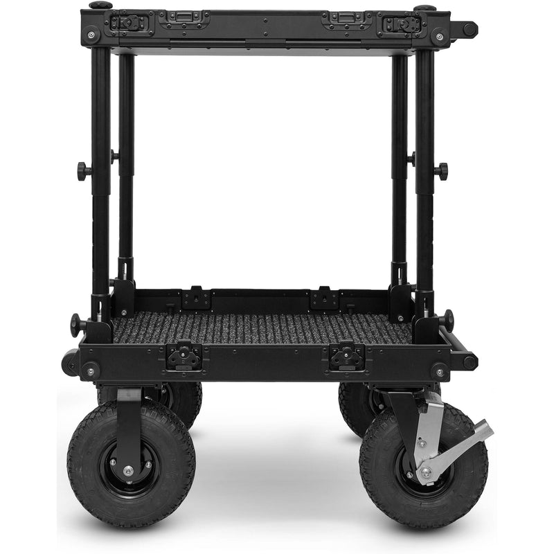 adicam MINI+ Film Cart with Height Adjustable Legs (10" Wheels, Black Latches, 331 lb Load Capacity)