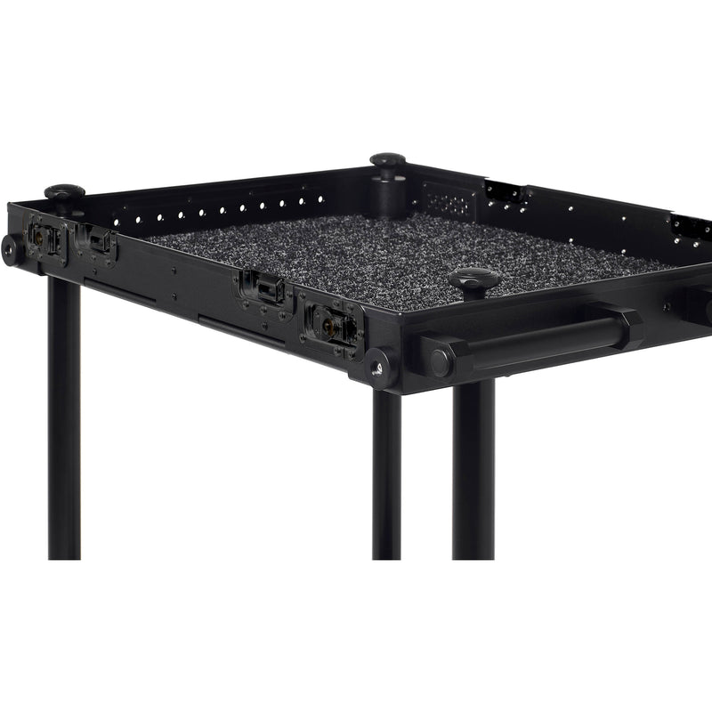 adicam MINI+ Film Cart with Height Adjustable Legs (10" Wheels, Black Latches, 331 lb Load Capacity)