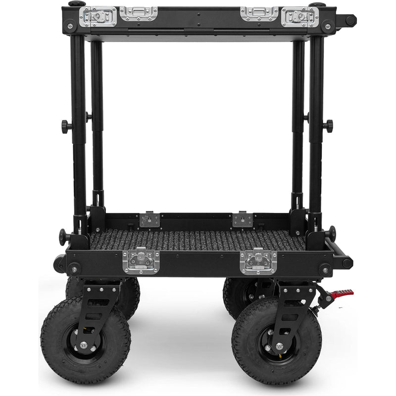 adicam MINI+ Film Cart with Height Adjustable Legs (Premium 10" Wheels, Silver Latches, 331 lb Load Capacity)