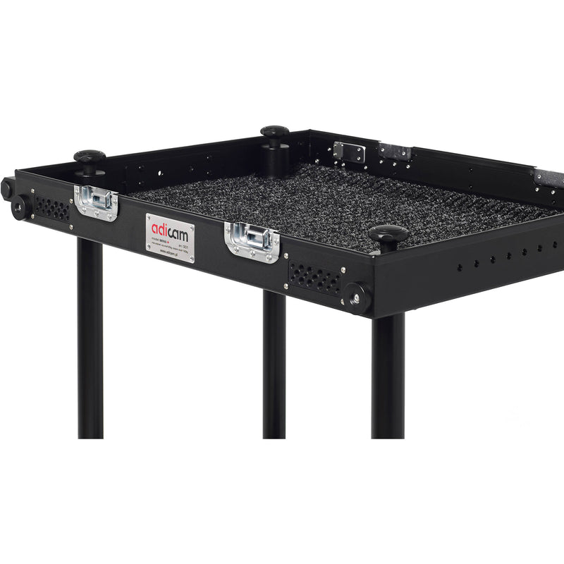 adicam MINI+ Film Cart with Height Adjustable Legs (10" Wheels, Silver Latches, 331 lb Load Capacity)