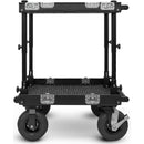 adicam MINI+ Film Cart with Height Adjustable Legs (9" Wheels, Silver Latches, 331 lb Load Capacity)