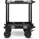 adicam MINI+ Film Cart with Standard Legs (Premium 9" Wheels, Silver Latches, 331 lb Load Capacity)