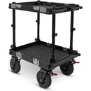 adicam MINI+ Film Cart with Height Adjustable Legs (Premium 9" Wheels, Silver Latches, 331 lb Load Capacity)