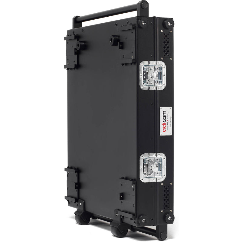 adicam MINI+ Film Cart with Height Adjustable Legs (Premium 9" Wheels, Silver Latches, 331 lb Load Capacity)