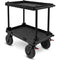 adicam STANDARD Film Cart with Standard Legs (Premium 10" Wheels, Black Latches)