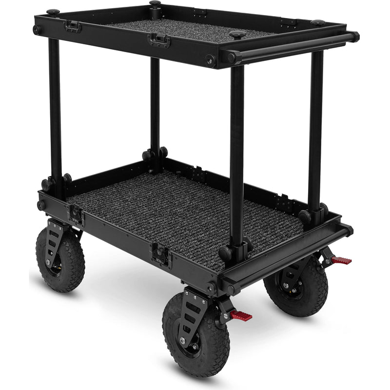 adicam STANDARD Film Cart with Standard Legs (Premium 10" Wheels, Black Latches)