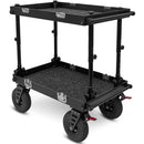 adicam STANDARD Film Cart with Height Adjustable Legs (Premium 10" Wheels, Silver Latches)