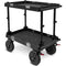 adicam STANDARD Film Cart with Height Adjustable Legs (Premium 10" Wheels, Silver Latches)