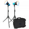 Dracast X Series M80B Bi-Color LED Monolight (V-Mount, 2-Light Kit with Hard Case)