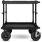 adicam STANDARD Film Cart with Height Adjustable Legs (10" Wheels, Black Latches)